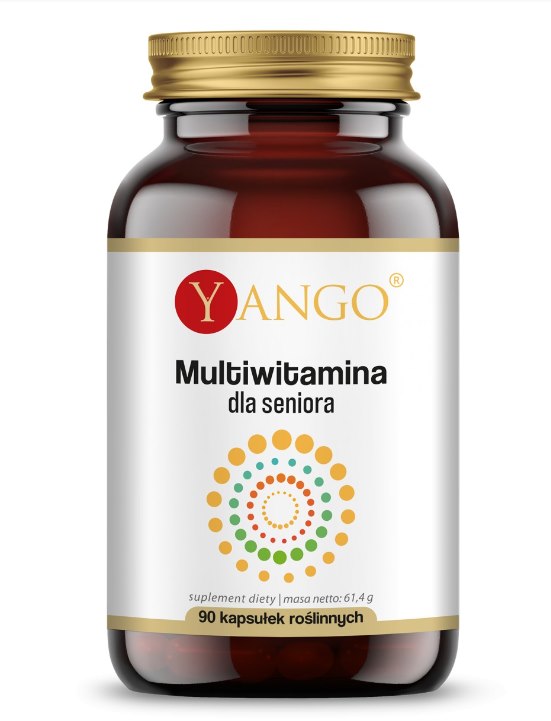 Yango Multivitamīni senioriem, 90 kapsulas