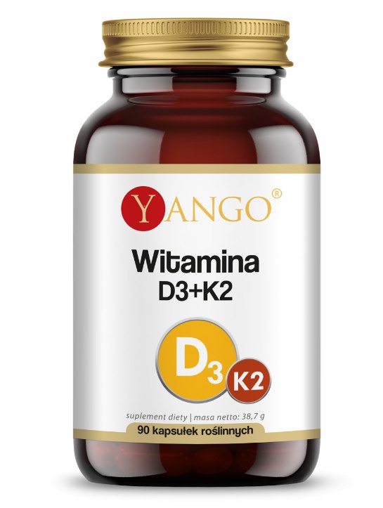 Yango D3 + K2 90 kapsulas