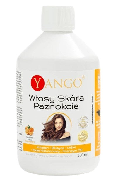 Yango matu, ādas un nagu multivitamīni 500 ml