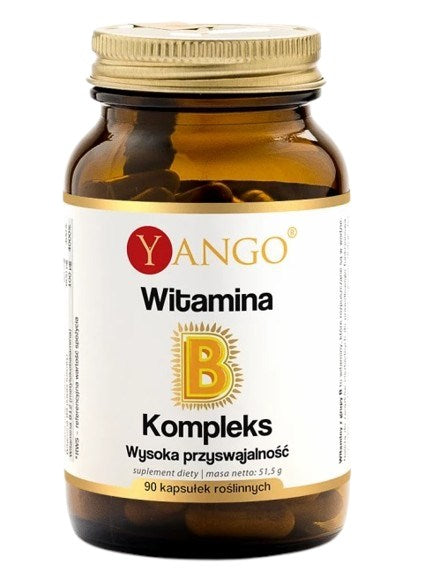 Yango B vitamīnu komplekss 90 kapsulas