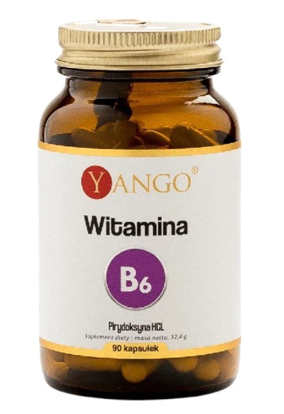 Yango vitamīns B6 90 kapsulas