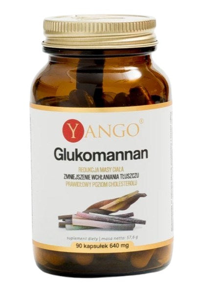 Yango glikomannāns 90 kapsulas