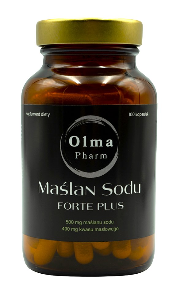 OLMA PHARM nātrija butirāts Forte 100 kapsulas