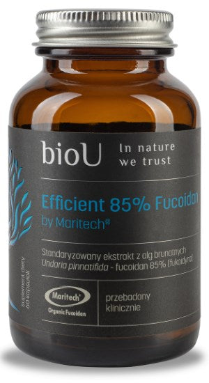 BIOU Efektīvs 85% fukoidāns no Maritech 60 kapsulas