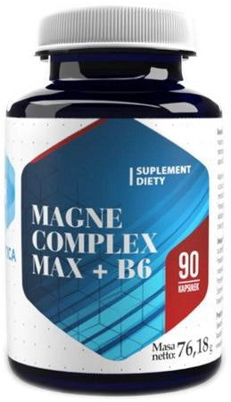 HEPATICA Magne Complex Max + B6 90 kapsulas