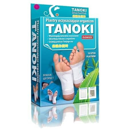 AURA HERBALS TANOKI attīrošie plāksteri 10 gab.