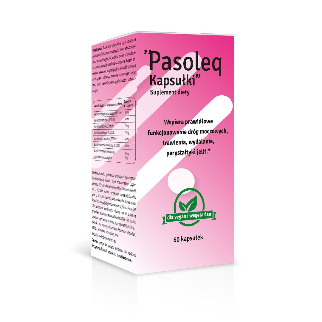 PCF Pasoleq tīrošais līdzeklis 60 kapsulas