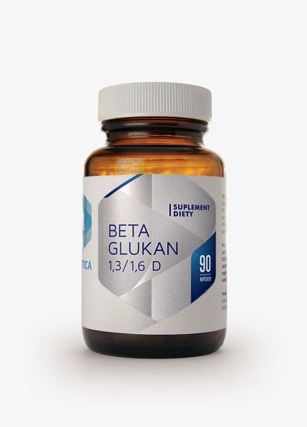 HEPATICA Beta-glikāns 1,3/1,6 D 90 kapsulas