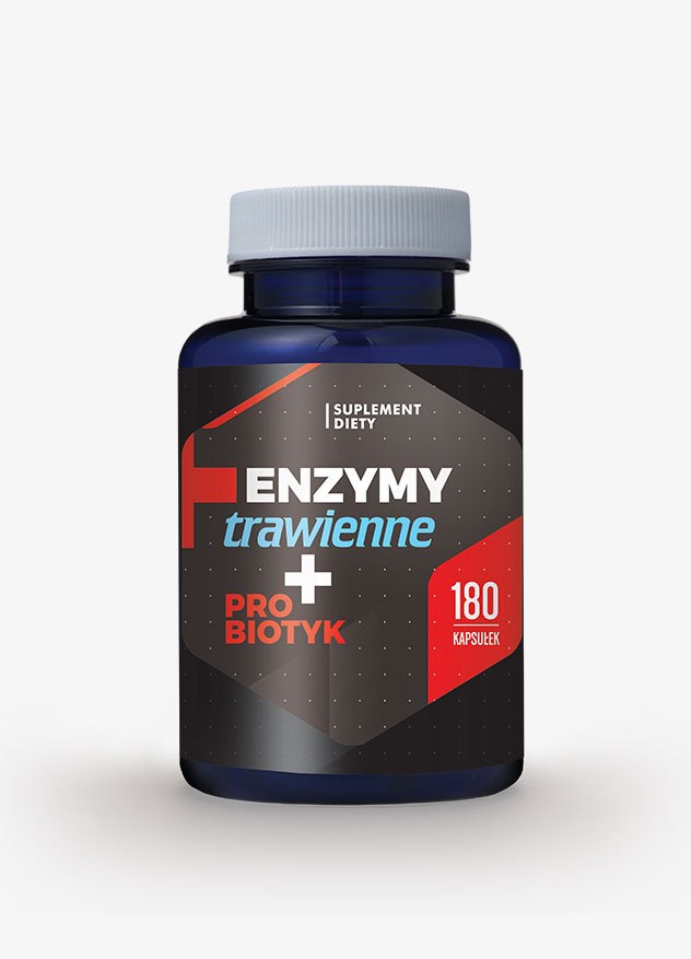 HEPATICA gremošanas fermenti + probiotika 180 kapsulas