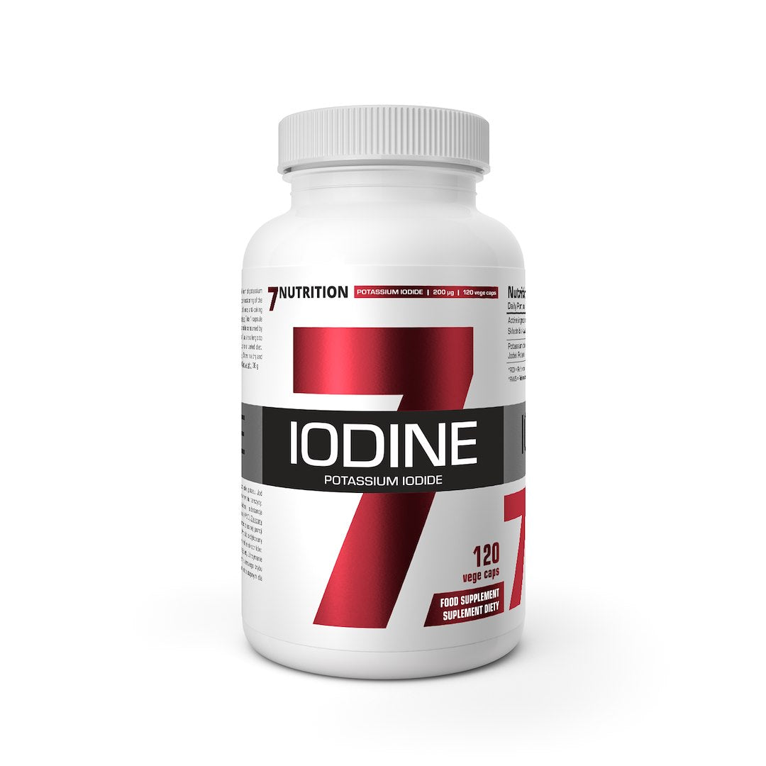 7Nutrition Jods - Jods - Kālija jodīds 200 mkg 120 kaps.