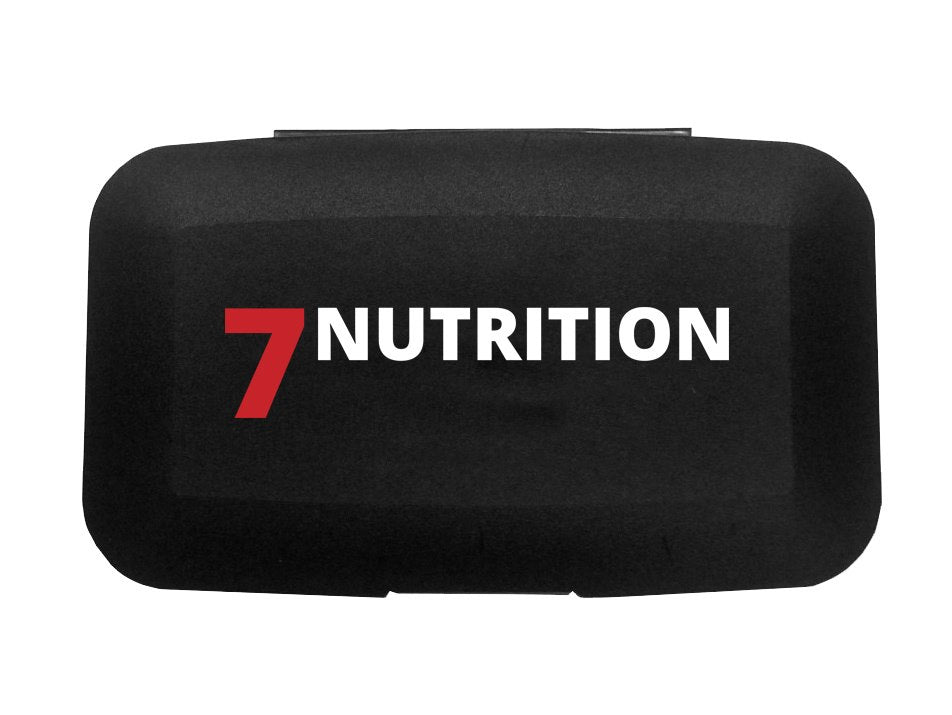 7Nutrition Zāļu kārbiņa – medikamentu organizators melns