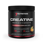 7Nutrition Kreatīna monohidrāts apelsīnu garša – kreatīna monohidrāts – apelsīnu garša 300 g