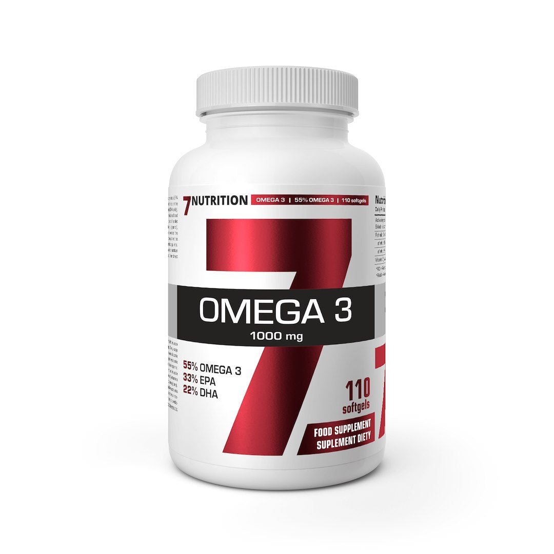 7Nutrition Omega-3 55 % 1000 mg 110 mīkstās kapsulas