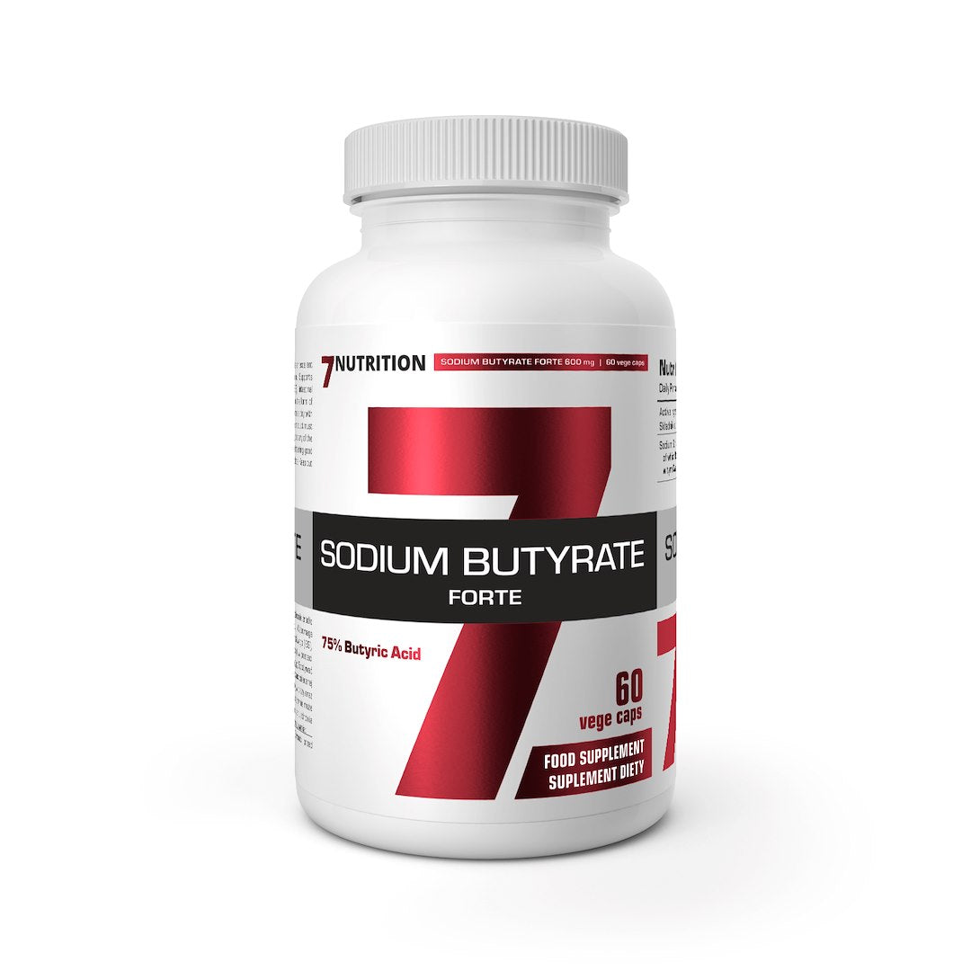 7Nutrition nātrija butirāts Forte - nātrija butirāts Forte 600 mg 60 kaps.