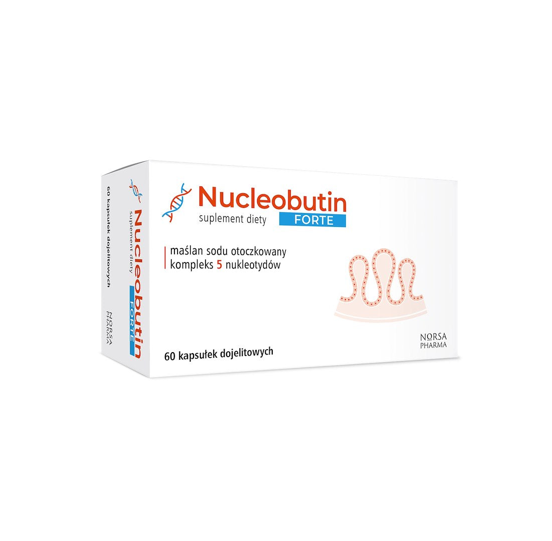 NORSA PHARMA Nucleobutin Forte 60 kapsulas