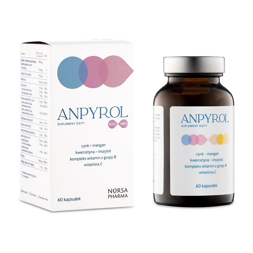NORSA PHARMA Anpyrol KPU/HPU 60 kapsulas
