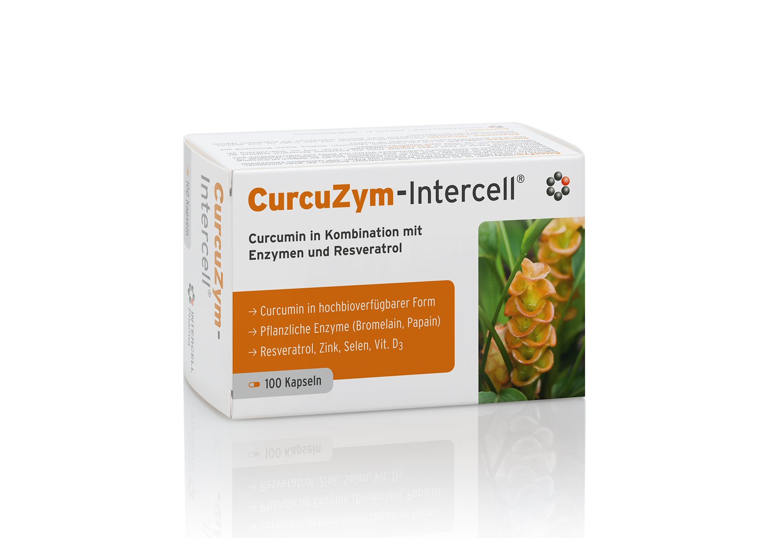 INTERCELL PHARMA CurcuZym-Intercell 100 kapsulu