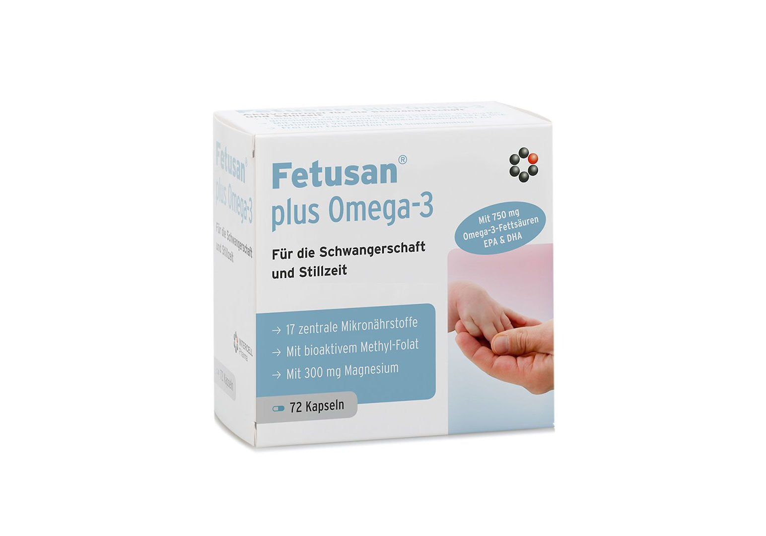 INTERCELL PHARMA Fetusan plus Omega-3 72 kaps.