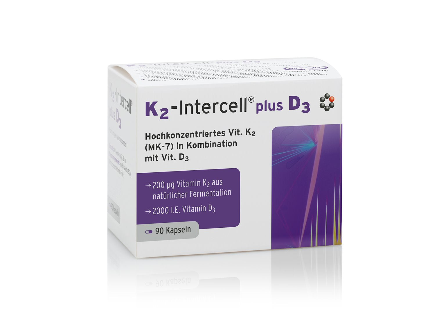 INTERCELL PHARMA K2 - Intercell plus D3 90 kapsulas
