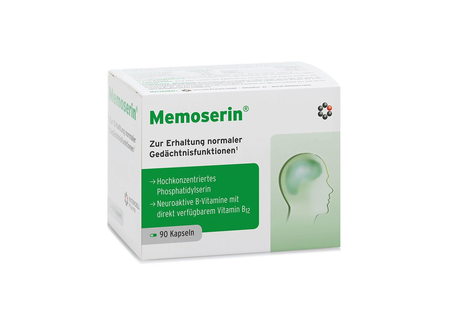 INTERCELL PHARMA Memoserin 90 kapsulas