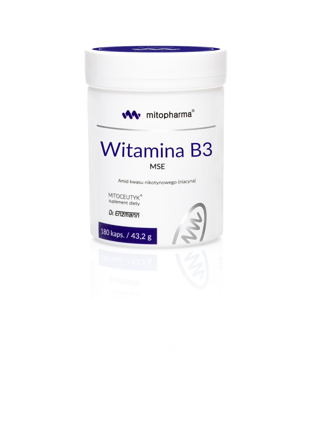 DR. ENZMANN MSE vitamīns B3 MSE 180 kapsulas