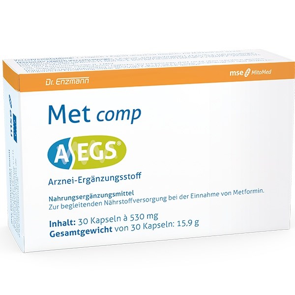 DR. ENZMANN MSE AEGS Met Comp MSE 30 kapsulas