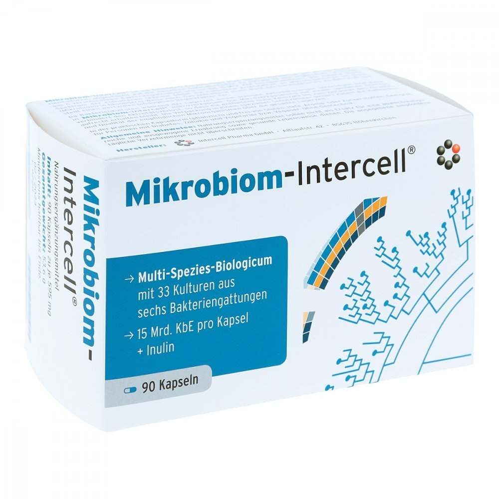 INTERCELL PHARMA Microbiom-Intercell 90 kapsulas