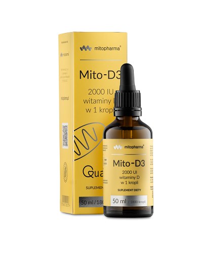 MITOPHARMA Mito-D3 vitamīna D3 pilieni 50 ml