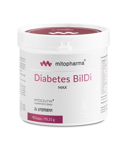 DR. ENZMANN MSE Diabetes BilDi MAX 90 kapsulas