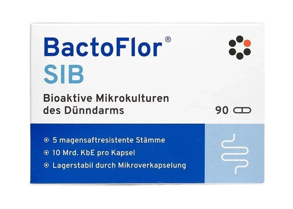 INTERCELL PHARMA BactoFlor SIB zarnu mikrobioms 90 kapsulas