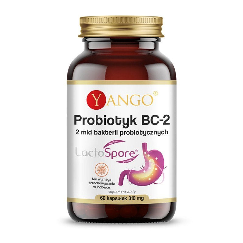 Yango probiotikas BC-2 60 kapsulas