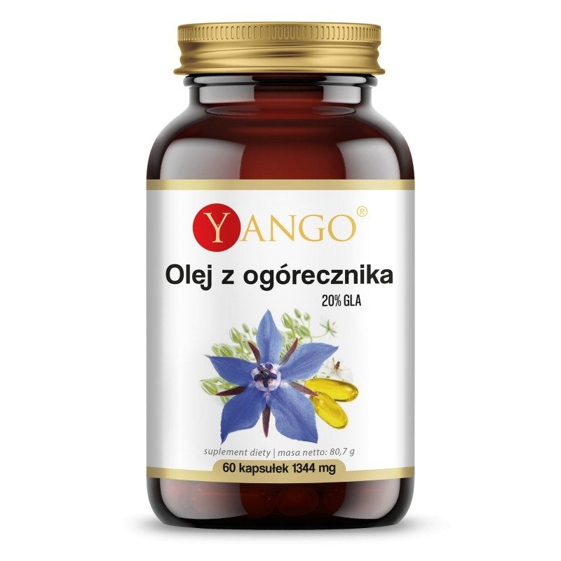 Yango gurķeņu eļļa 60 kapsulas