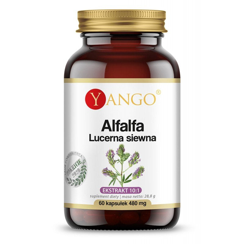 Yango Alfalfa – lucerna 60 kapsulas