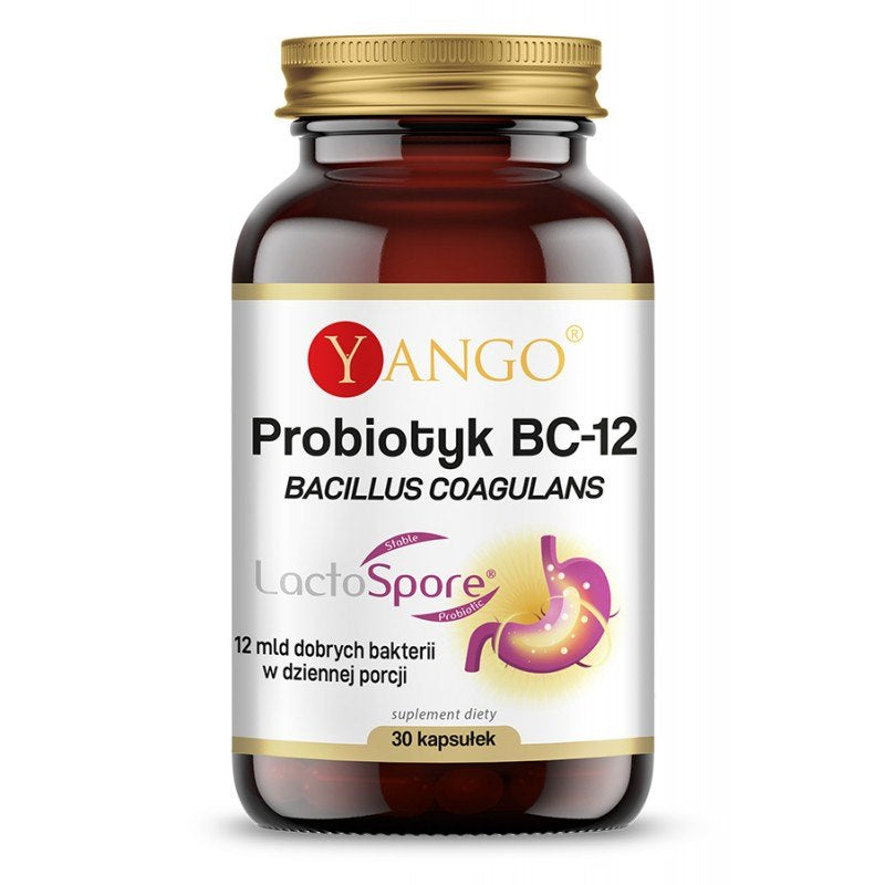 Yango probiotikas BC-12 30 kapsulas