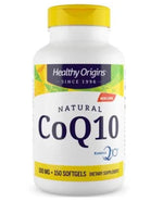 HEALTHY ORIGINS dabīgais koenzīms Q10 – koenzīms Q10 100 mg 150 kapsulas