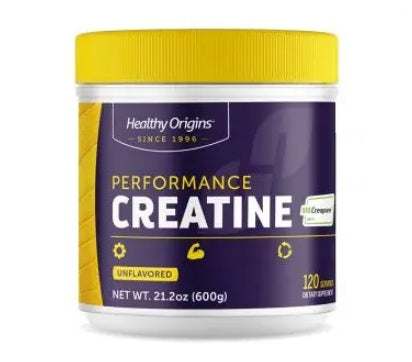 HEALTHY ORIGINS Performance Creatine – kreatīna monohidrāts 600 g