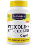 Healthy Origins Cognizin Citicoline CDP-Choline – citikolīns 250 mg 60 kapsulas