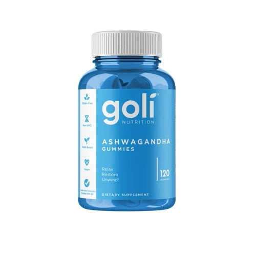 GOLI NUTRITION Ašvaganda KSM-66 gumijas konfektes 120 gumijas konfektes