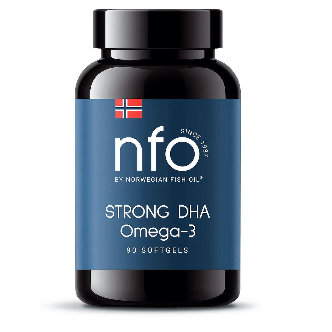 NFO Strong DHA Omega 3 90 mīkstās kapsulas