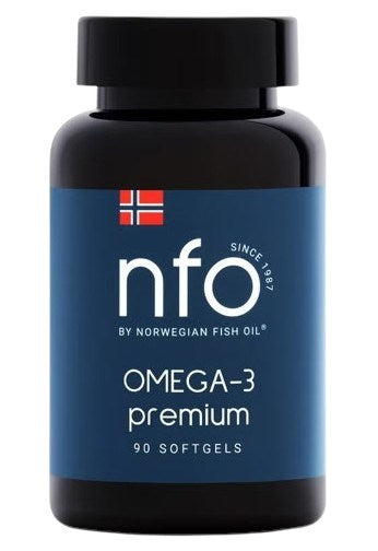 NFO Omega-3 Premium, 90 mīkstās kapsulas