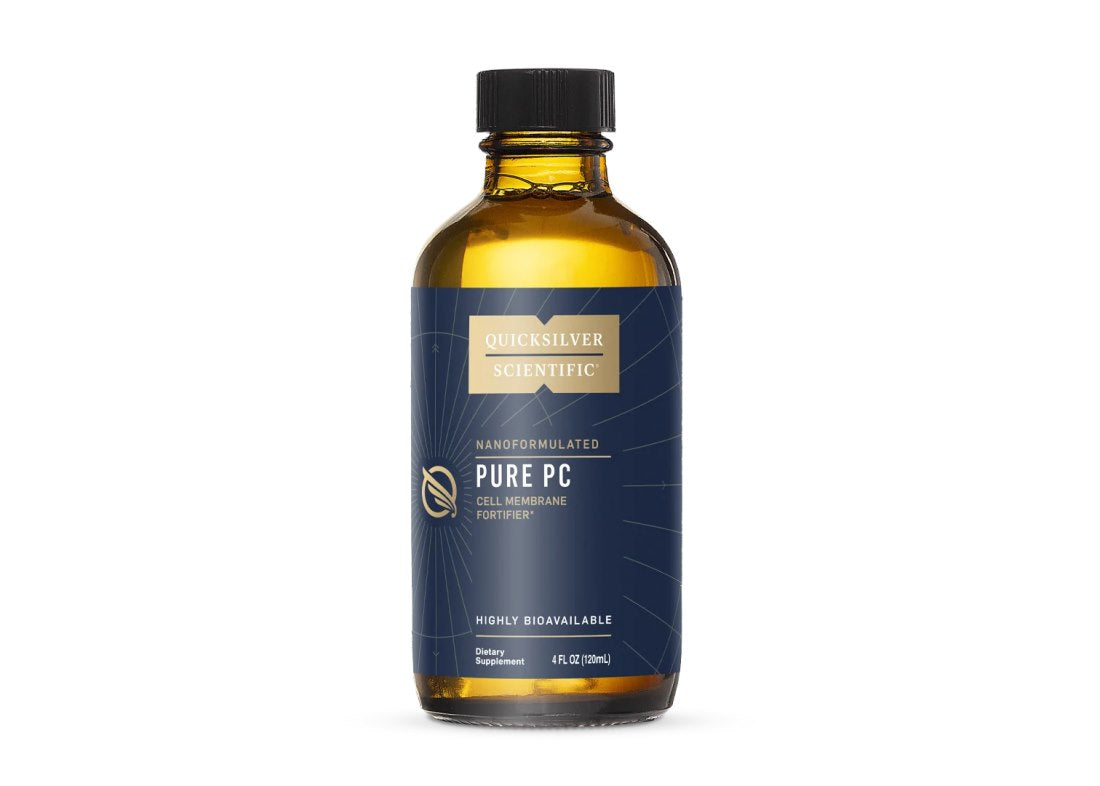 QUICKSILVER Micelizēts tīrs PC - fosfatidilholīns 120 ml