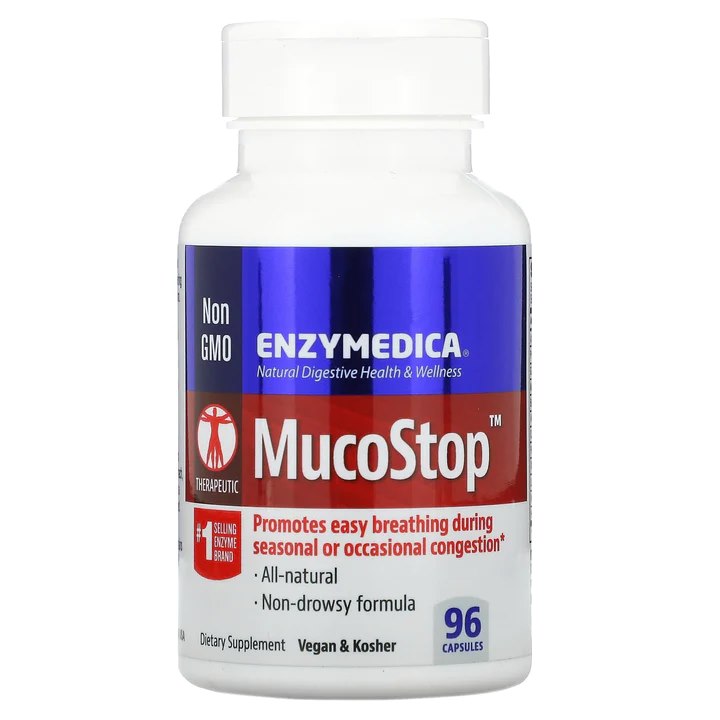 ENZYMEDICA MucoStop 96 kapsulas