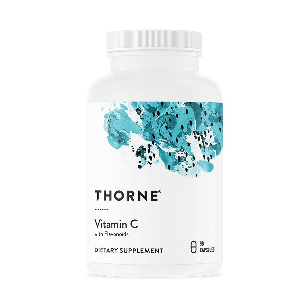THORNE RESEARCH C vitamīns ar flavonoīdiem 90 kapsulas