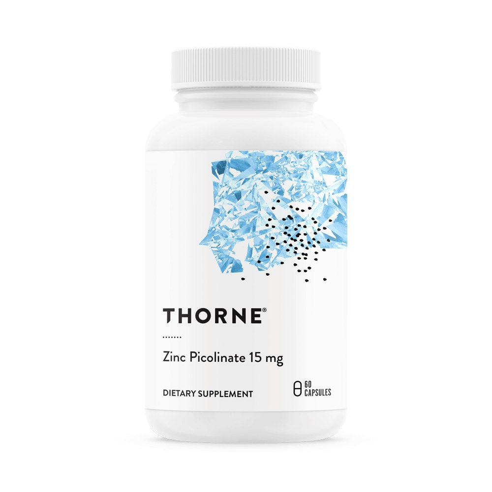 THORNE RESEARCH cinka pikolināts - cinks 60 kapsulas