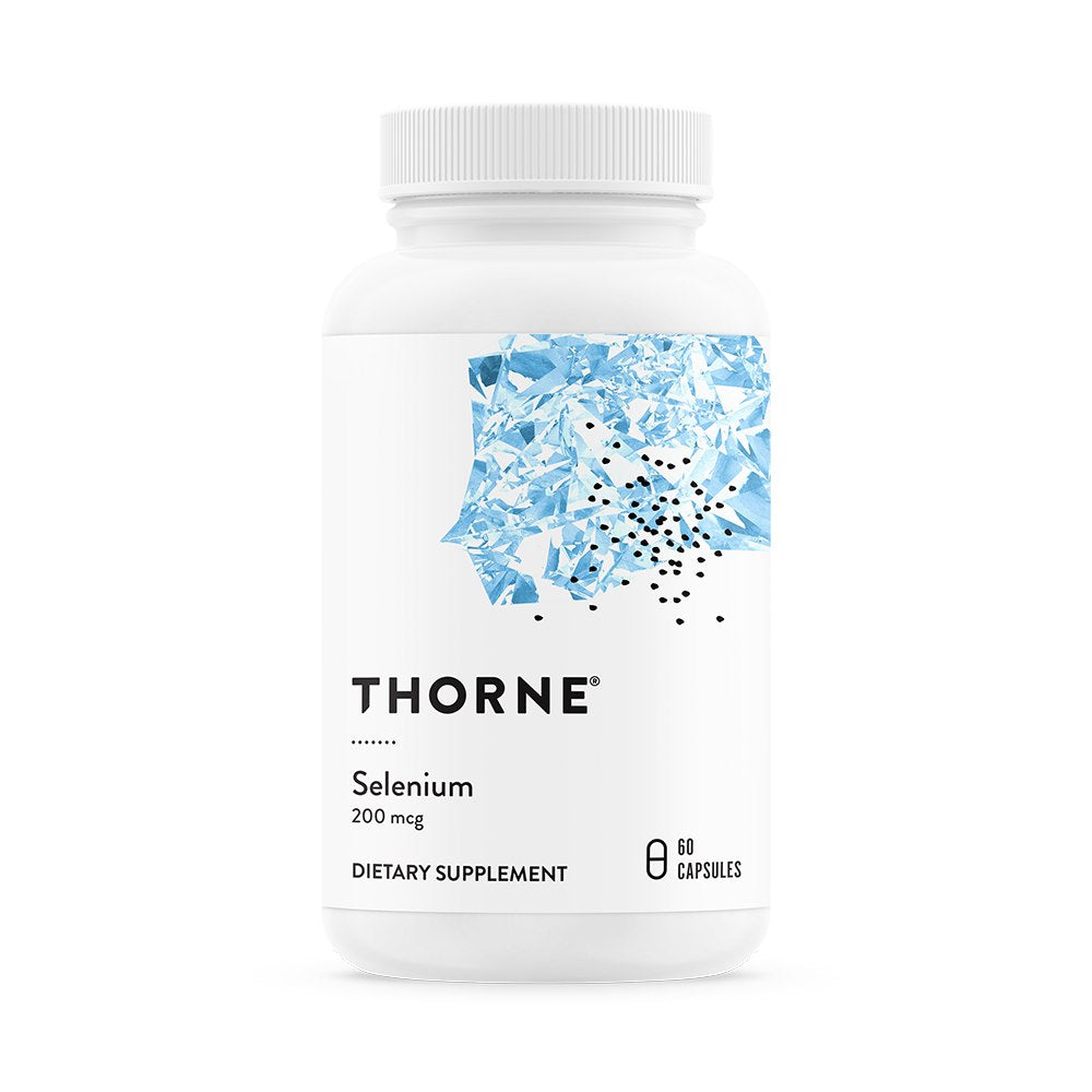 THORNE RESEARCH Selēns - Selēns 200 mcg 60 kapsulas