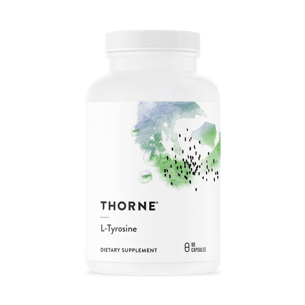 THORNE RESEARCH L-Tirozins - L-Tirozins 90 kapsulas