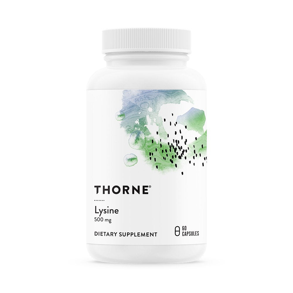THORNE RESEARCH Lizīns – lizīns 60 kapsulas