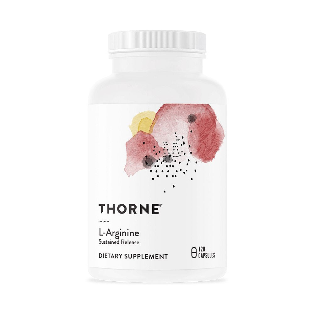 THORNE RESEARCH Perfusia-SR L-arginīns 120 kaps.