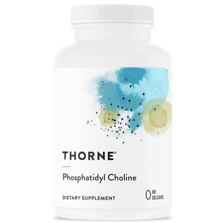 THORNE RESEARCH Fosfatidilholīns 420 mg 60 kapsulas