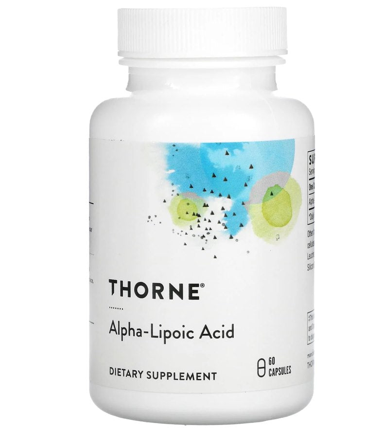 THORNE RESEARCH alfa liposkābe – alfa liposkābe 300 mg 60 kapsulas